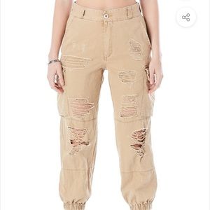 Baggy Grinded Cargo Pants